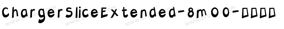 ChargerSliceExtended-8mO0字体转换