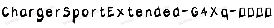 ChargerSportExtended-G4Xq字体转换