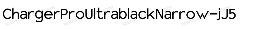 ChargerProUltrablackNarrow-jJ5O字体转换