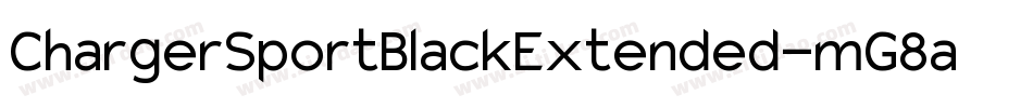 ChargerSportBlackExtended-mG8a字体转换