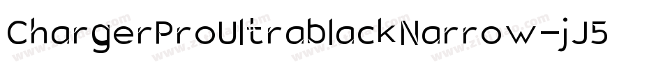ChargerProUltrablackNarrow-jJ5O字体转换