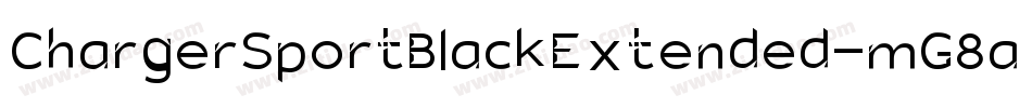 ChargerSportBlackExtended-mG8a字体转换