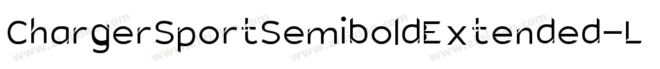 ChargerSportSemiboldExtended-LBmD字体转换