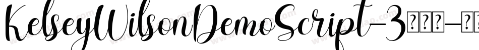 KelseyWilsonDemoScript-3转换器字体转换