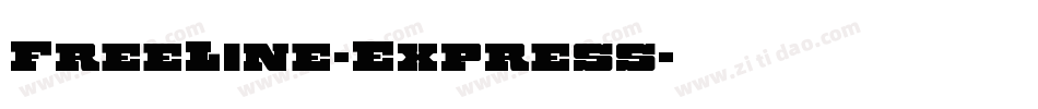 FreeLine-Express字体转换