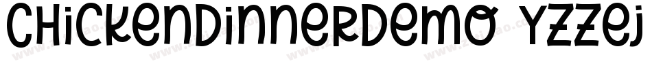 ChickenDinnerDemo-Yzzej字体转换