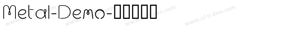 Metal-Demo字体转换