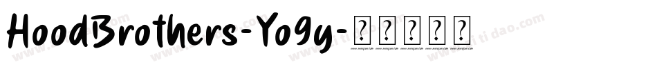HoodBrothers-Yo9y字体转换