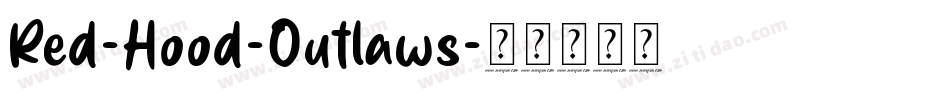 Red-Hood-Outlaws字体转换