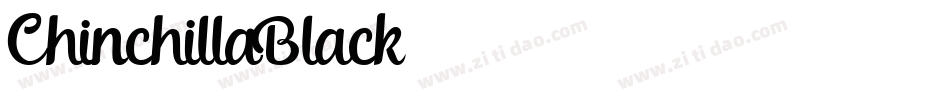 ChinchillaBlack字体转换