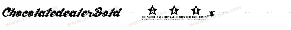 ChocolatedealerBold-534x字体转换