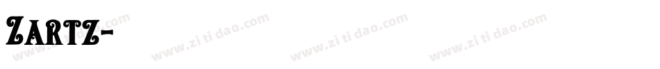Zartz字体转换