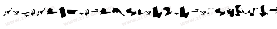 CisfCamouflageKitOutline-9A65字体转换