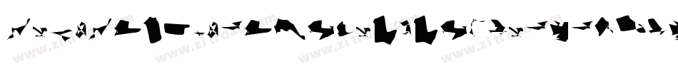 CisfCamouflageKitStencil-lJ8X字体转换