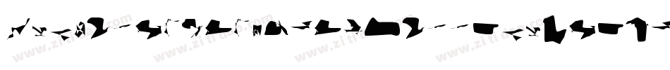 CisfOpenhandBlackOppositeoblique-Bn0x字体转换