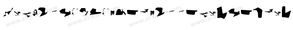 CisfOpenhandBoldOppositeoblique-K207字体转换