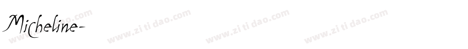 Micheline字体转换