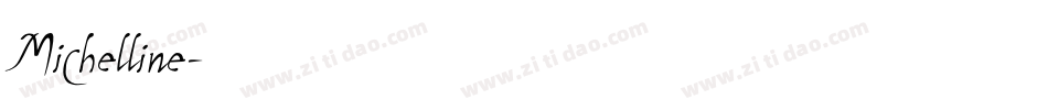 Michelline字体转换