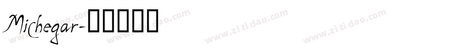 Michegar字体转换