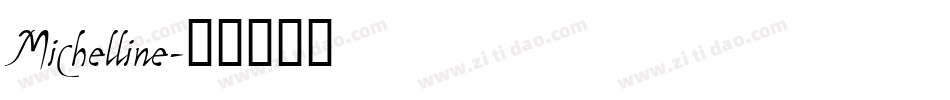 Michelline字体转换