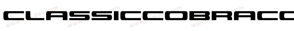 ClassicCobraCondensedItalic-5egj字体转换