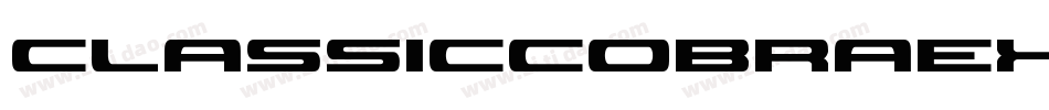 ClassicCobraExpandedItalic-yd8Z字体转换