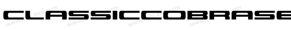 ClassicCobraSemiItalic-rMzK字体转换