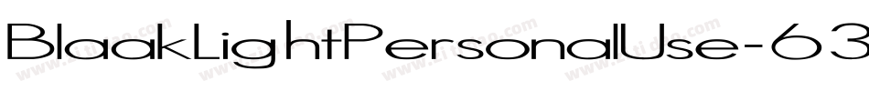 BlaakLightPersonalUse-63wD字体转换 BlaakLightPersonalUse-63wD字体转换