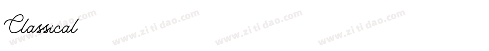 Classical字体转换