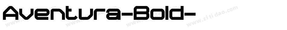Aventura-Bold字体转换