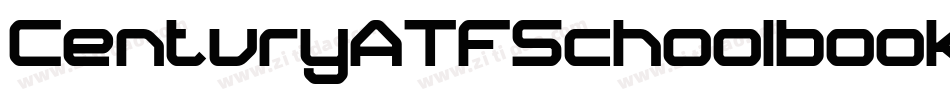 CenturyATFSchoolbookBQ-Bold字体转换