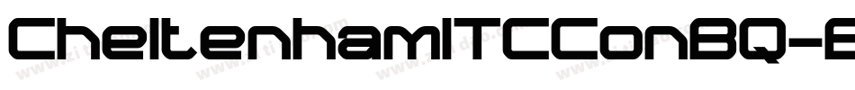 CheltenhamITCConBQ-Bold字体转换