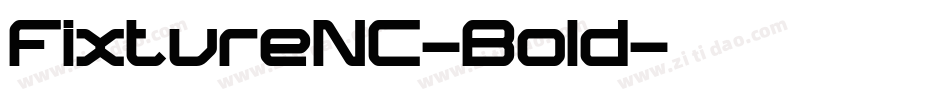 FixtureNC-Bold字体转换