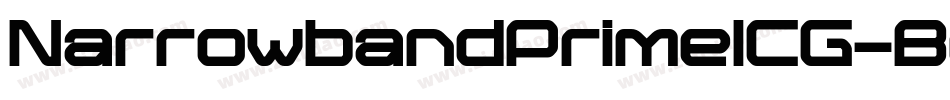 NarrowbandPrimeICG-Bold字体转换