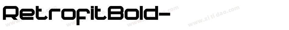 RetrofitBold字体转换