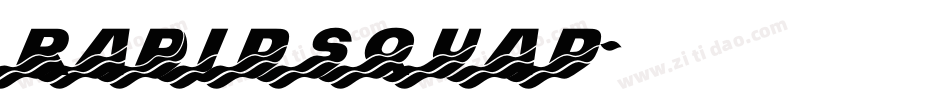 RAPIDSQUAD字体转换