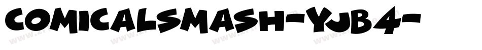 ComicalSmash-YJB4字体转换