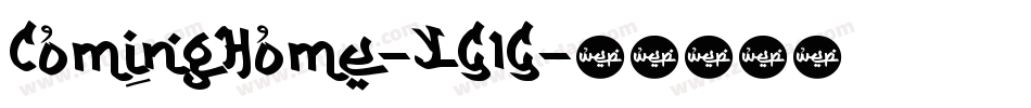 ComingHome-LG1G字体转换