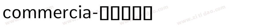 commercia字体转换