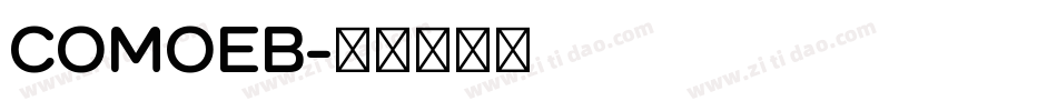 COMOEB字体转换
