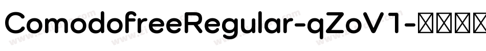 ComodofreeRegular-qZoV1字体转换
