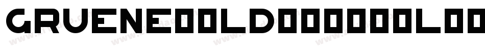 GruenewaldVa-1aBL字体转换