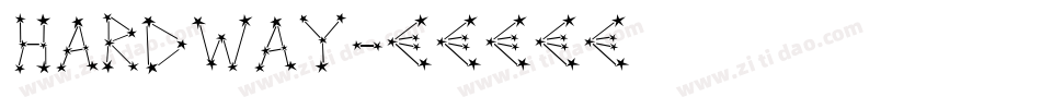 HardWay字体转换