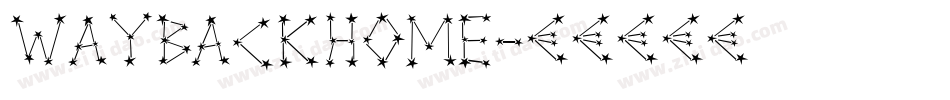 WayBackHome字体转换