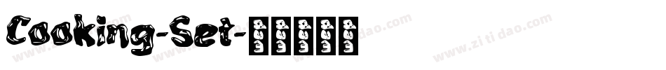 Cooking-Set字体转换