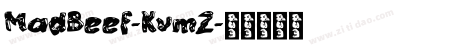 MadBeef-KvmZ字体转换