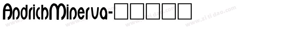 AndrichMinerva字体转换