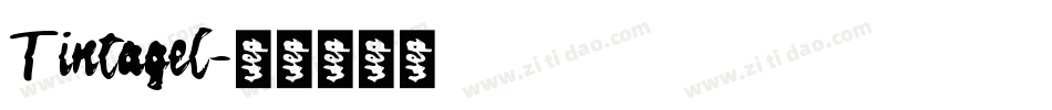 Tintagel字体转换