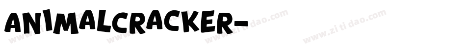 AnimalCracker字体转换