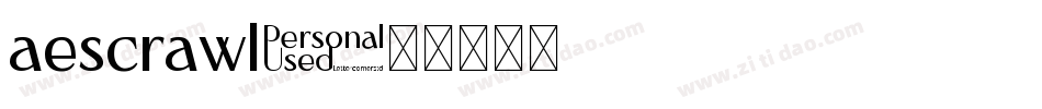 aescrawl字体转换